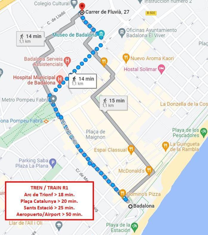 הוילה בדלונה Casabala - Near The Beach And Barcelona Center מראה חיצוני תמונה