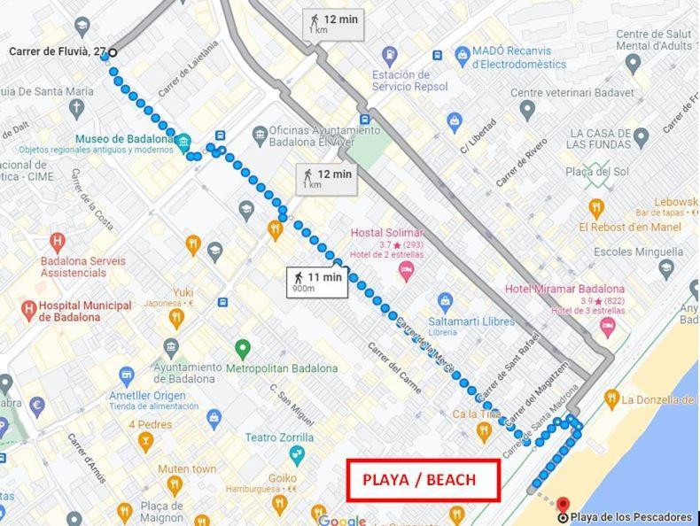 בדלונה Casabala - Near The Beach And Barcelona Center מראה חיצוני תמונה
